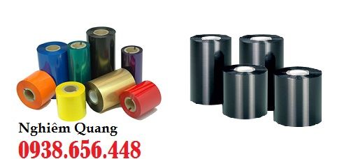 Mực in mã vạch - ribbon cho máy in mã vạch Godex - Zebra - Toshiba - Bixolon, bao in