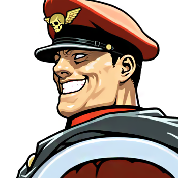 Capcom Fighting Evolution M. Bison from Street Fighter II Series