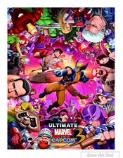 Ultimate Marvel Vs Capcom 3 Illustration