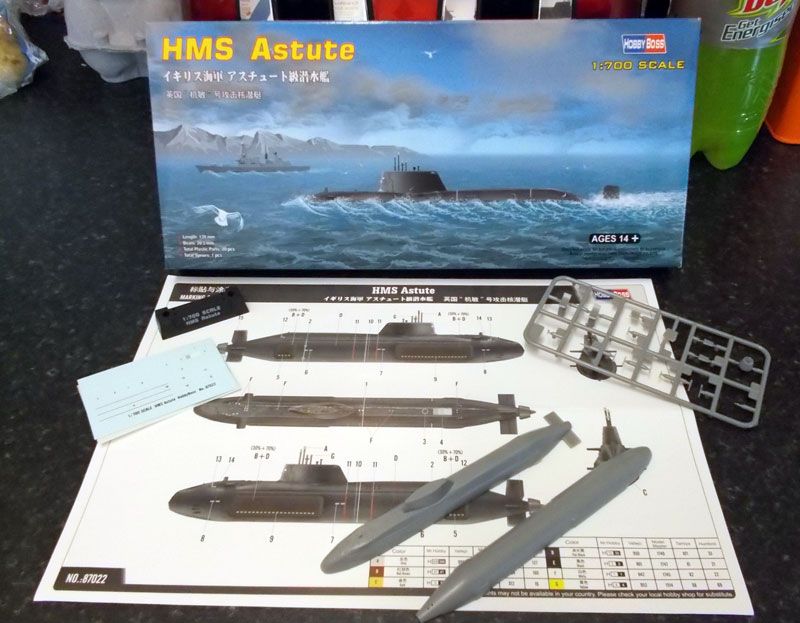 Hobbyboss 1/700 87022 HMS Astute 